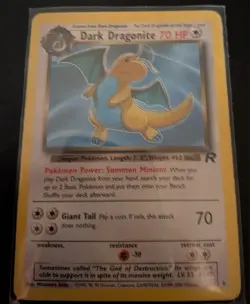 Pokemon TCG Dark Dragonite 22/82 Team Rocket Unlimited, Non-Holo - Image 1