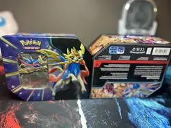 Nintendo Pokemon TCG Zacian Tins (EMPTY) Great Condition- 1 Promo Card Included - Image 1
