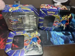 Nintendo Pokemon TCG Zacian Tins (EMPTY) Great Condition- 1 Promo Card Included - Image 2