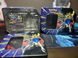 Nintendo Pokemon TCG Zacian Tins (EMPTY) Great Condition- 1 Promo Card Included - Image 3