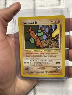 Pokemon Card Sudowoodo 26/64 Neo Revelation - NM Near Mint Vintage Rare Pokemon - Image 1