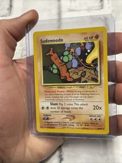 Pokemon Card Sudowoodo 26/64 Neo Revelation - NM Near Mint Vintage Rare Pokemon - Image 2