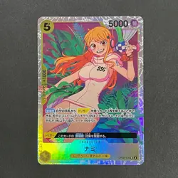 M1239 Nami OP08-106 SR Holo Japanese One Piece Two Legends Card - Image 1