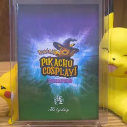 Pikachu Cosplay Poppy Playtime E19 Custom Holographic Card - NM Minus - RARE - Image 2
