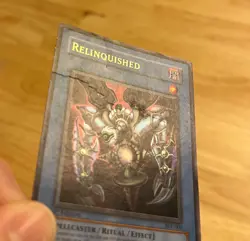 Yugioh Card Relinquished SDP-001 1st Edition Ultra Rare MP - Read Below (Y046) - Image 5