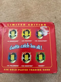 Pokemon Jigglypuff Limited Edition23k gold-plated trading card - Image 4