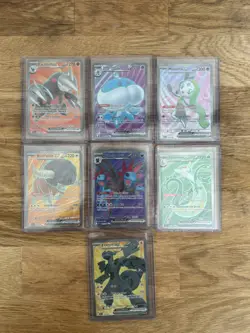 White Flare/Black Bolt Ex Card Bundle x7 - NM - Image 1