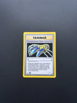 Pokemon Card Neo Destiny 1st Edition Counterattack Claws 97/105 WOTC - Image 2