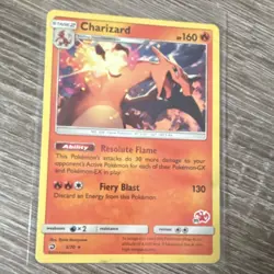 Pokemon Charizard 3/70 Sun & Moon Stage 2 Ability Trading Card English - Image 3
