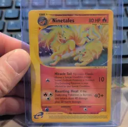 Ninetales Expedition Base Set 25/147 Pokemon Card 80 HP Stage 1 English - Image 1