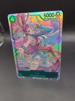 One Piece Card Game - Uta OP13-023 SR Super Rare Holo Foil English - Pack Fresh - Image 3