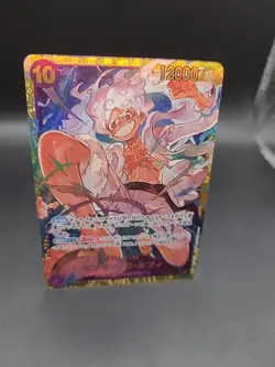 Monkey D. Luffy OP05-119 SEC Secret One Piece Card Game Japanese NM - Image 2