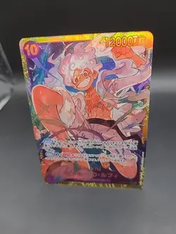 Monkey D. Luffy OP05-119 SEC Secret One Piece Card Game Japanese NM - Image 3