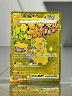 Pokemon TCG Pikachu EX Hyper Rare Card 179/131 Prismatic Evolutions - Image 2