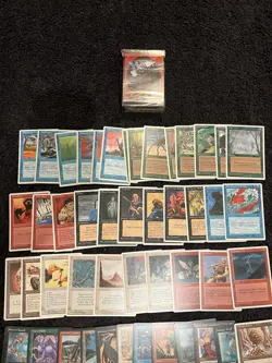 Magic The Gathering Deck Master Fourth Edition 1995 Starter Deck 52 CARDS - Image 4