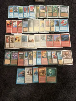 Magic The Gathering Deck Master Fourth Edition 1995 Starter Deck 52 CARDS - Image 5