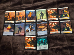 MTG Avatar The Last Airbender Double Sided Tokens Lot of 14 Cards - Image 2