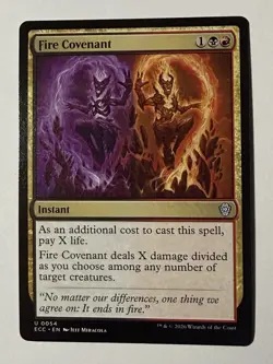 Fire Covenant 54 NM Lorwyn Eclipsed Commander MTG - Image 1