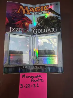 Magic The Gathering DUEL DECKS IZZET VS GOLGARI New Sealed Box Set MTG - Image 1