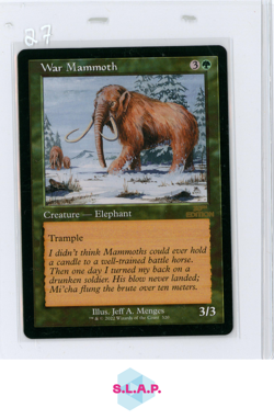 WAR MAMMOTH WIZARDS OF THE COAST 520 MTG 30TH ANNIVERSARY EDITION ENGLISH - Image 1