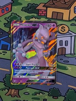Mewtwo GX 31/68 Hidden Fates Holo Full Art Ultra Rare Pokemon Card Tcg - Image 1
