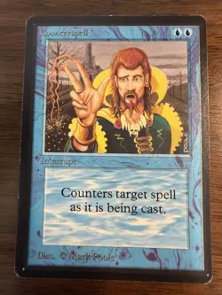 MTG: Magic The Gathering Counterspell Beta Edition NM - Image 1