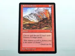 MTG - TEMPEST (BB/'97) - SCORCHED EARTH - VERBRANNTE ERDE / RARE/NEVER PLAYED/NM - Image 1