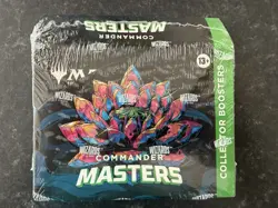 MTG Commander Masters Collector Booster Box Sealed English - Image 1