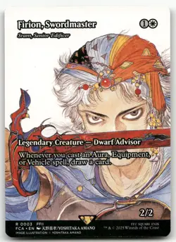 Firion, Swordmaster - Sram, Senior Edificer (Showcase) #3 NM Final Fantasy - Image 1