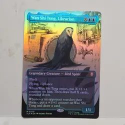 MTG Avatar: The Last Airbender Wan Shi Tong, Librarian borderless Foil - Image 1