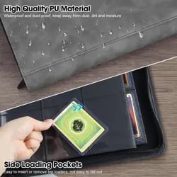 Top Loader Card Binder, Holds 252 Top Loaders Storage, 9 Pockets with Sleeves... - Image 4