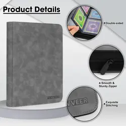 Top Loader Card Binder, Holds 252 Top Loaders Storage, 9 Pockets with Sleeves... - Image 5