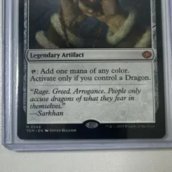 Wizards of the Coast Mox Jasper TDM Legendary Artifact 0246 Standard 2025 - Image 4
