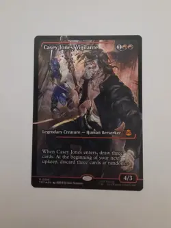 MTG - NM - Casey Jones, Vigilante - #286 (Showcase) - TMNT - Foil - Image 1