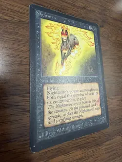 MTG: Magic The Gathering Nightmare Beta Edition Lightly Played - Image 3