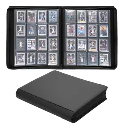 16 Pocket Toploader Binder, Holds 640 Top Loaders, Top Loader Card Storage wi... - Image 1