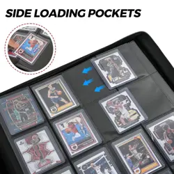16 Pocket Toploader Binder, Holds 640 Top Loaders, Top Loader Card Storage wi... - Image 5