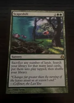 Scapeshift - Morningtide Magic the Gathering MTG - Image 1