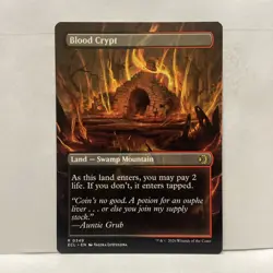 MTG Blood Crypt Magic: The Gathering Lorwyn Eclipsed Rare #0349 - Image 1