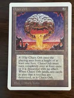 MTG: Magic The Gathering Chaos Orb Unlimited NM - Image 1