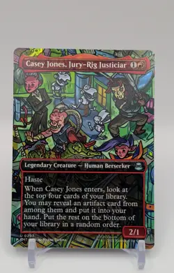 Casey Jones, Jury-Rig Justiciar (Borderless) Teenage Mutant Ninja Turtles... - Image 1