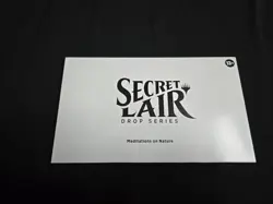 Magic the Gathering Secret Lair - Meditations on Nature - Non-Foil - Sealed - Image 1