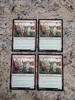 4x Otepec Huntmaster, Ixalan MTG Unplayed Playset Dinosaurs Commander - Image 2