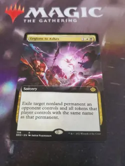 Mtg. Legions to Ashes. Extended Art. The Brothers' War. Nm - Image 1