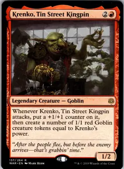 Krenko, Tin Street Kingpin R WAR 137 LP - Image 1