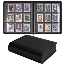 9 Pocket TopLoader Binder, Holds 360 3”x4” Toploader Hard Cases, Sleeves Card... - Image 1