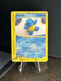 Squirtle 131/165 Expedition Regular Card 2002 Pokemon - Image 1