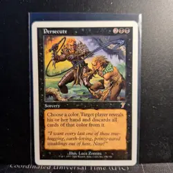 MTG Persecute Non Holo Rare Seventh Edition #154 Magic the Gathering - Image 1