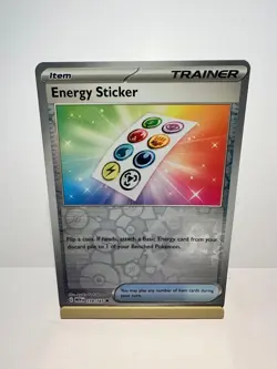 Energy Sticker 159/165 Uncommon 151 Pokemon Reverse Holo Near Mint - Image 1