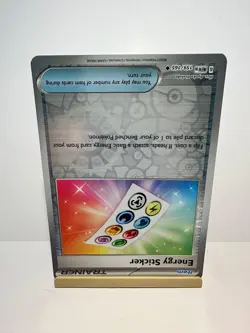 Energy Sticker 159/165 Uncommon 151 Pokemon Reverse Holo Near Mint - Image 2